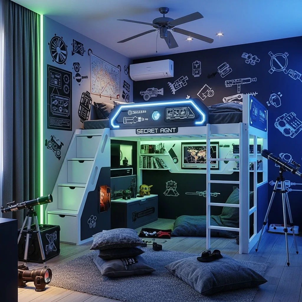 Spy Secret Agent Hideout