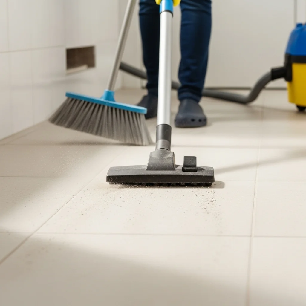  Start by Sweeping and Vacuuming