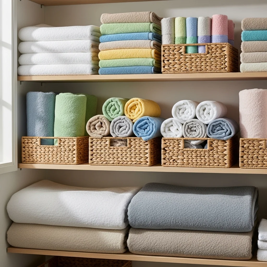 Store Towels the Right Way