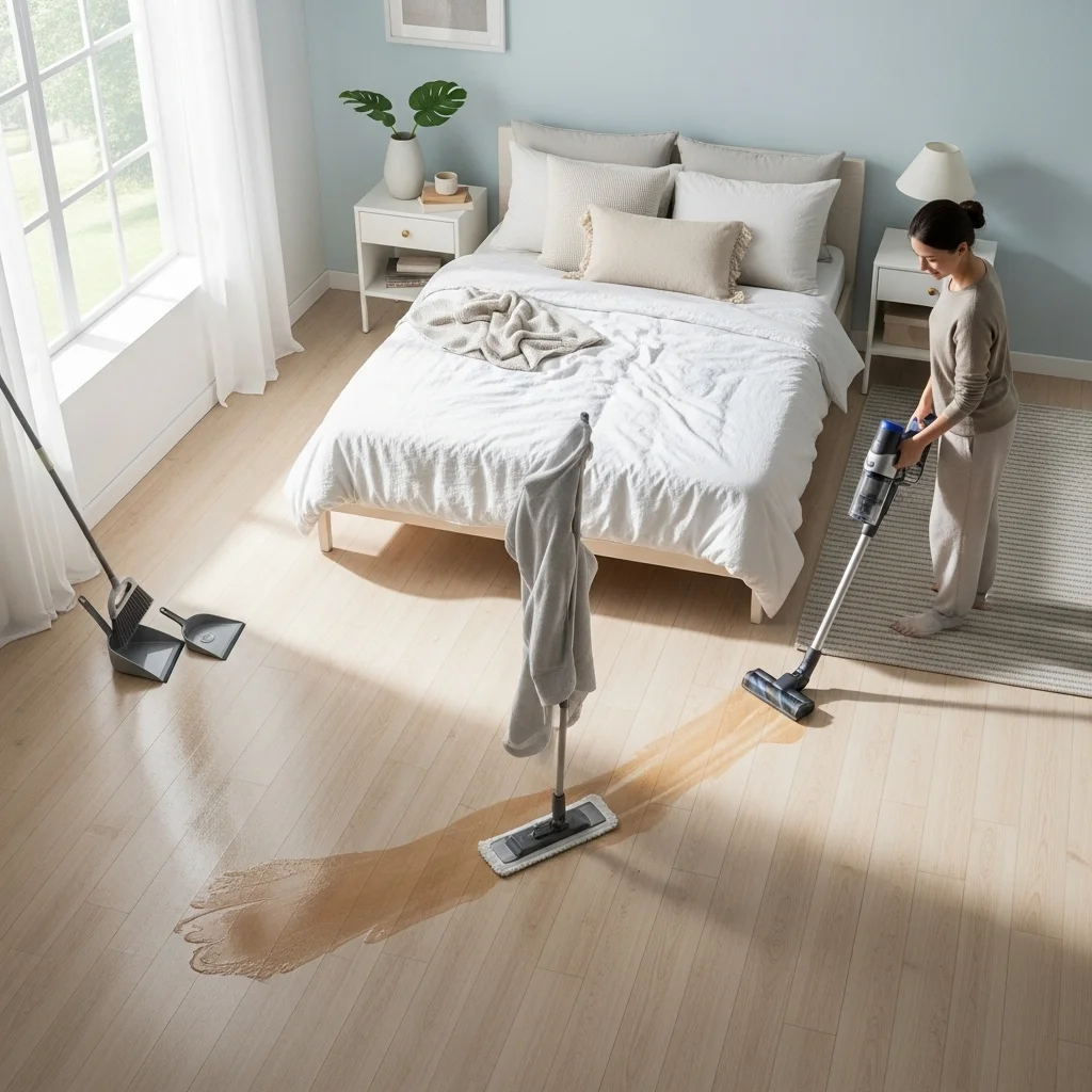  Sweep, Vacuum, and Mop the Floors