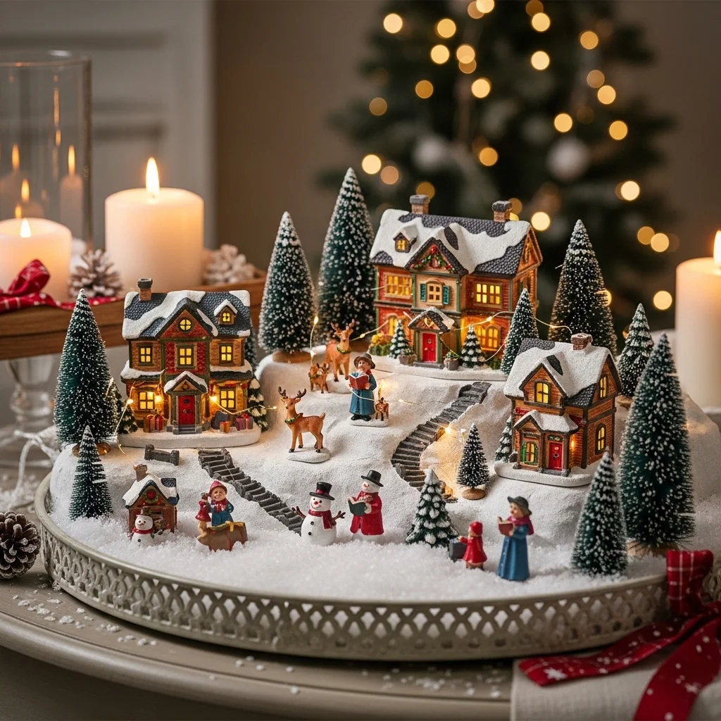 Tabletop Christmas Villages