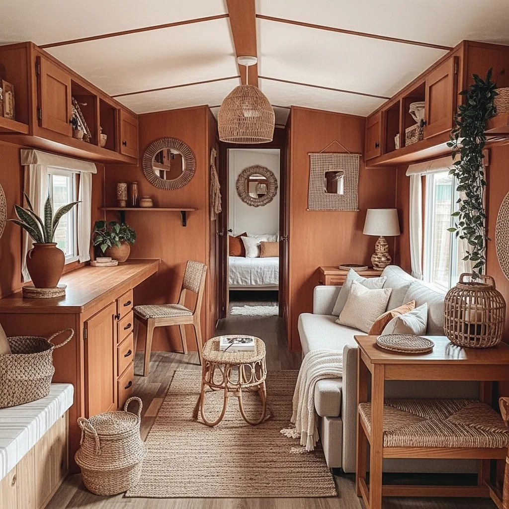 Terracotta Accent Walls for Earthy Warmth