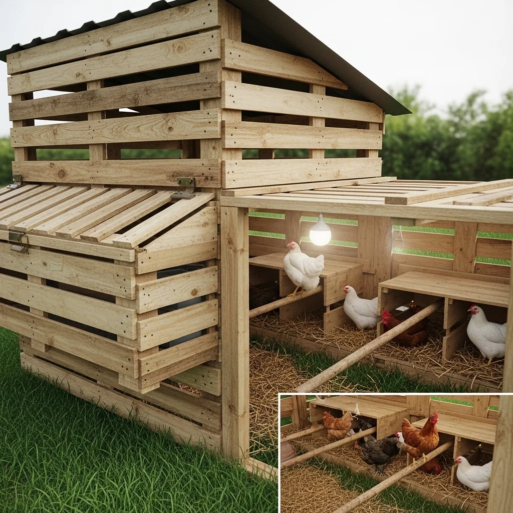 The DIY Pallet Coop