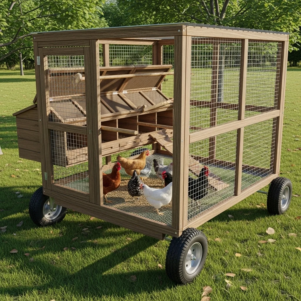 The Mobile Coop (Chicken Tractor)