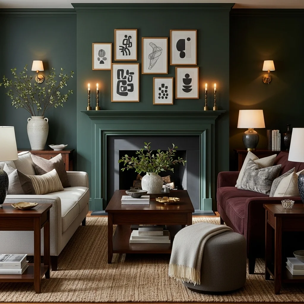 Try Forest Green for Drama and Depth