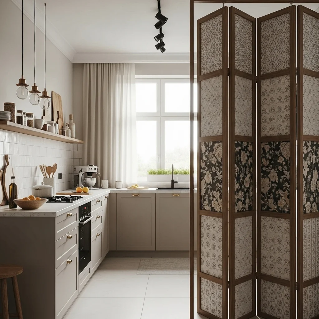 Try a Folding Screen Partition