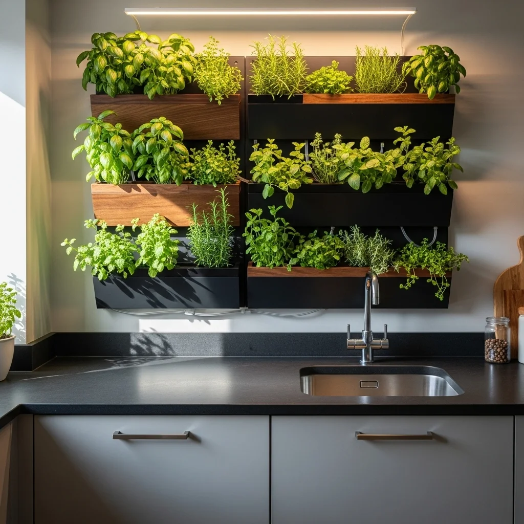  Try a Vertical Garden Wall