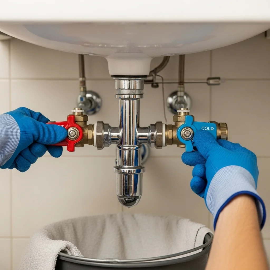 . Turn Off the Water Supply