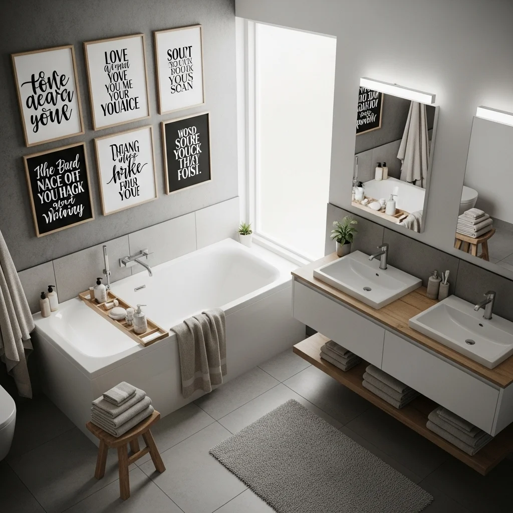 Typography Art with Inspirational Quotes