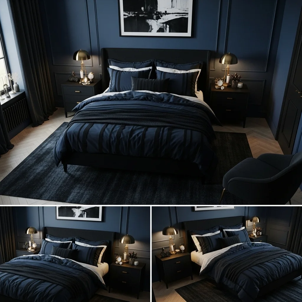  Use Black and Navy Together