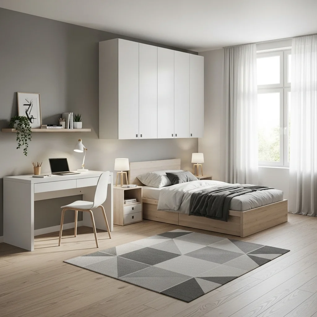  Use Clean-Lined Furniture