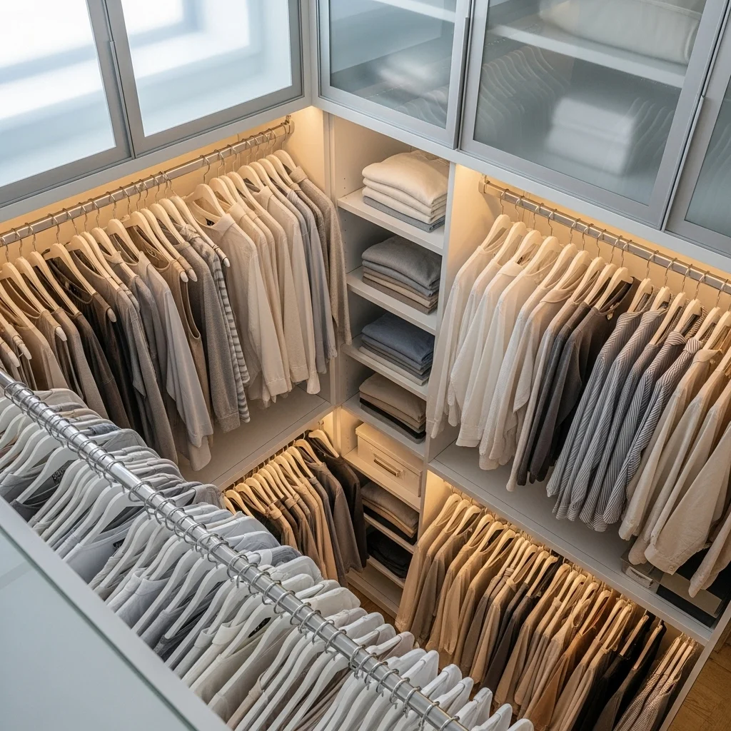 Use Coordinated Hangers for Visual Harmony