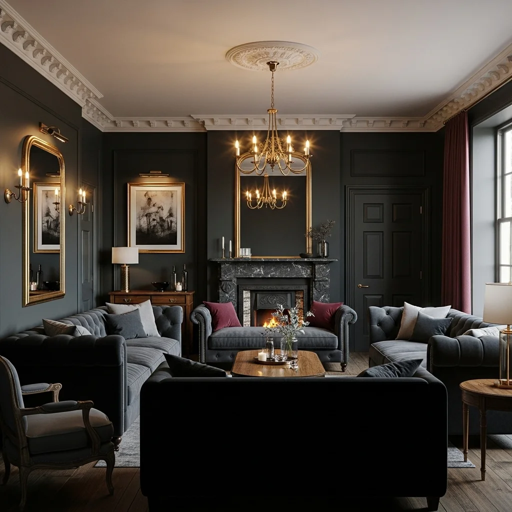 Use Dark, Moody Color Palettes