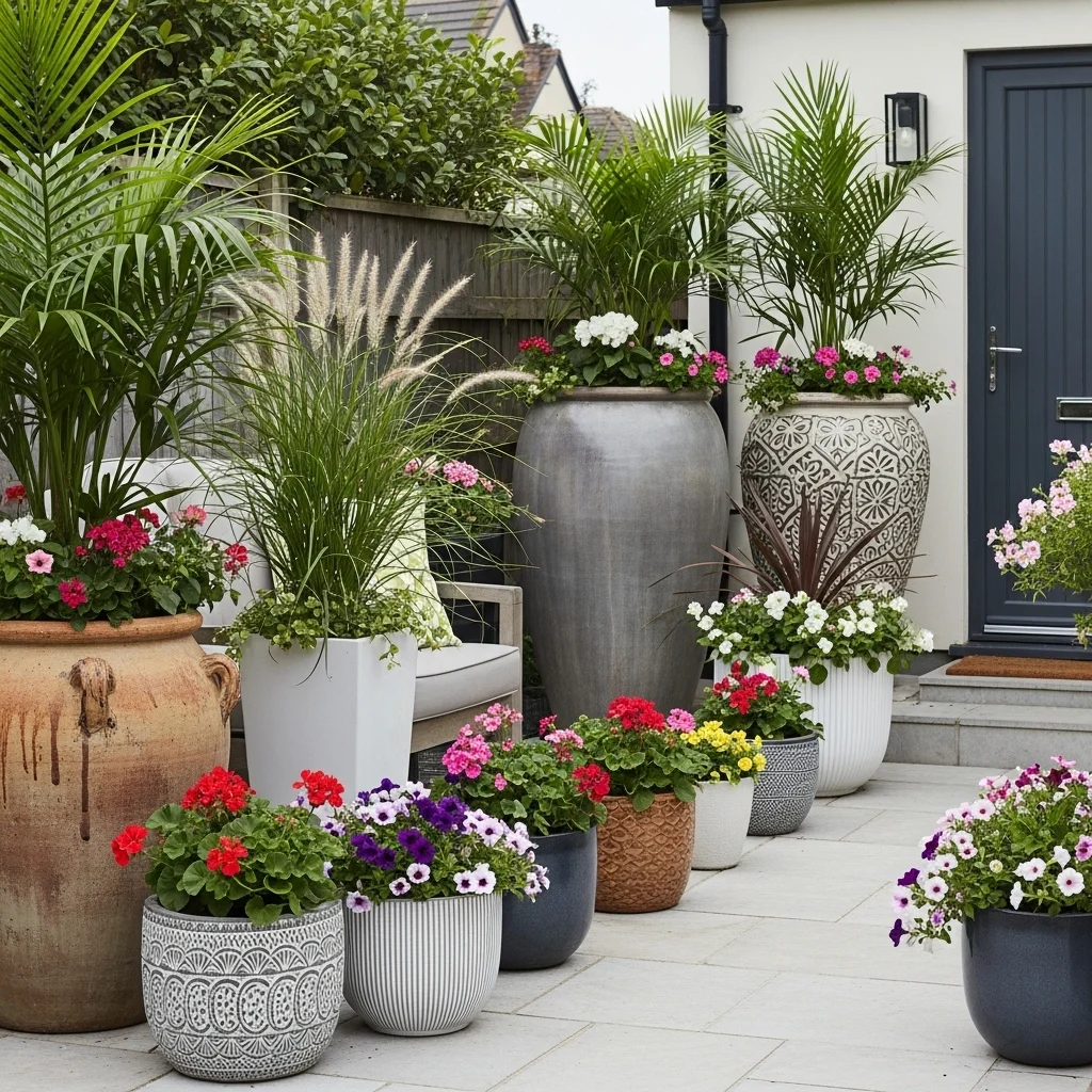 Use Decorative Planters