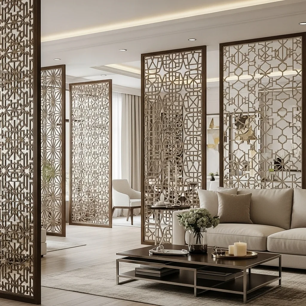  Use Decorative Screens or Panels
