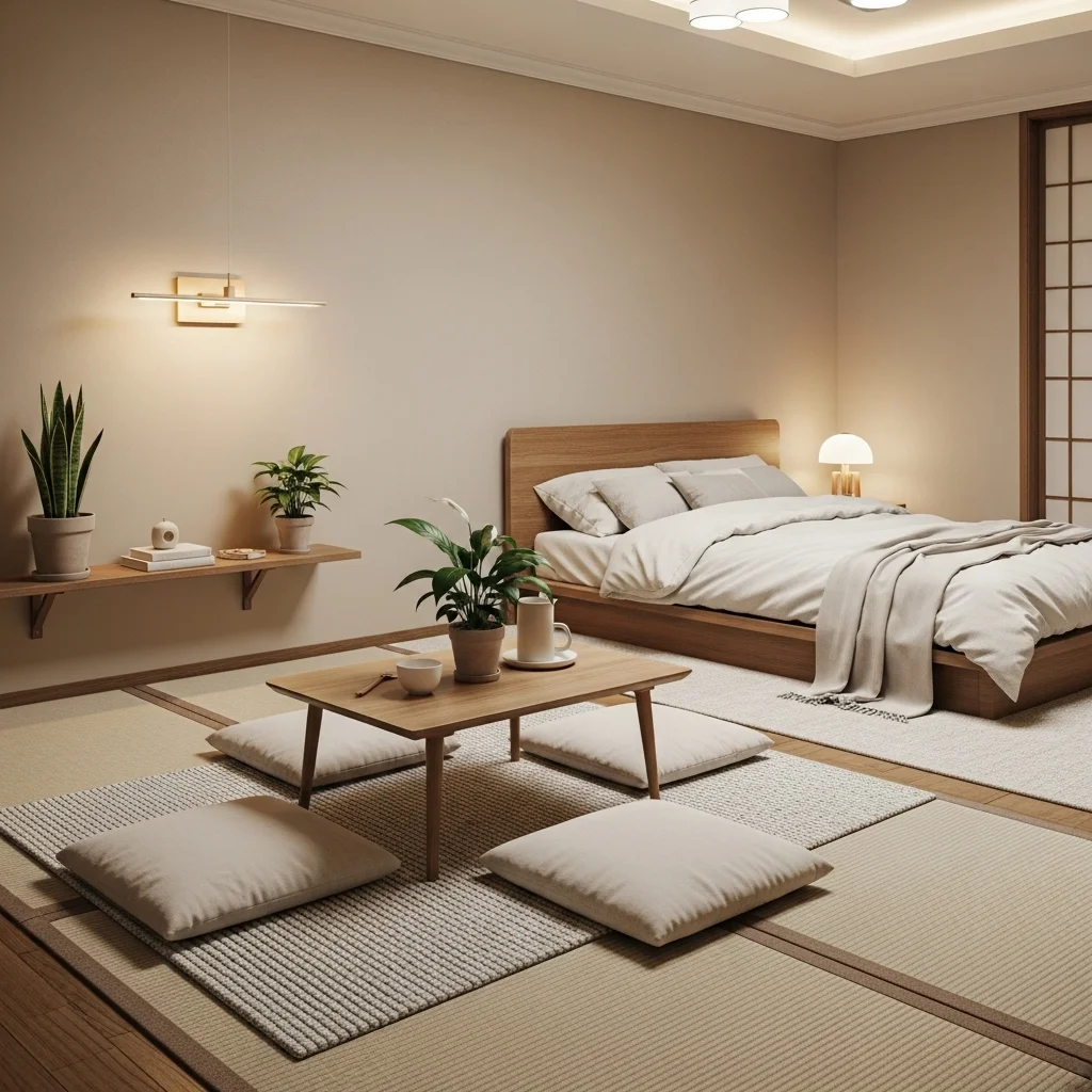 Use Floor Cushions or Tatami Mats
