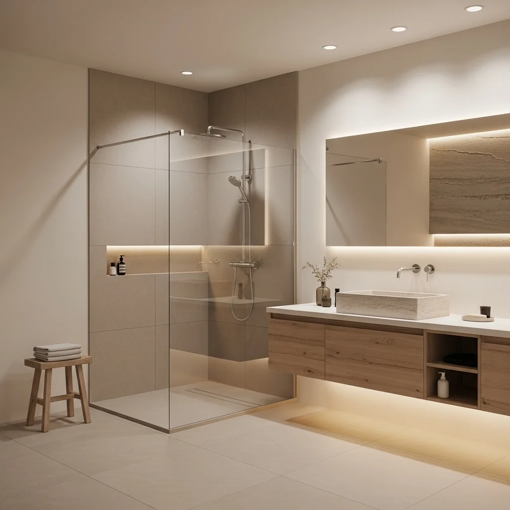  Use Minimal, Calming Neutral Tones