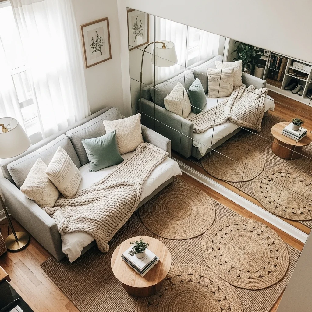  Use Mirrors to Create Openness