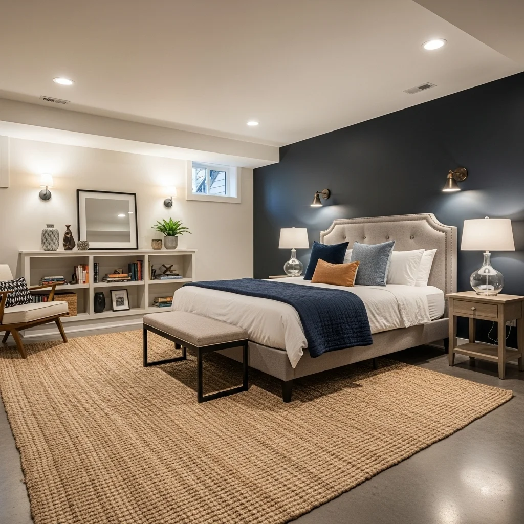 Use Moody Accent Walls for Depth