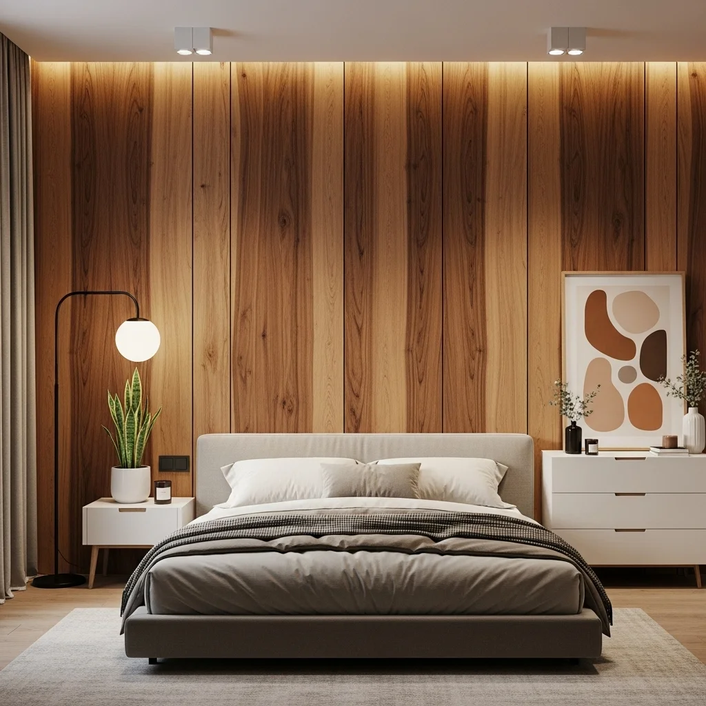 Use Natural Wood Paneling