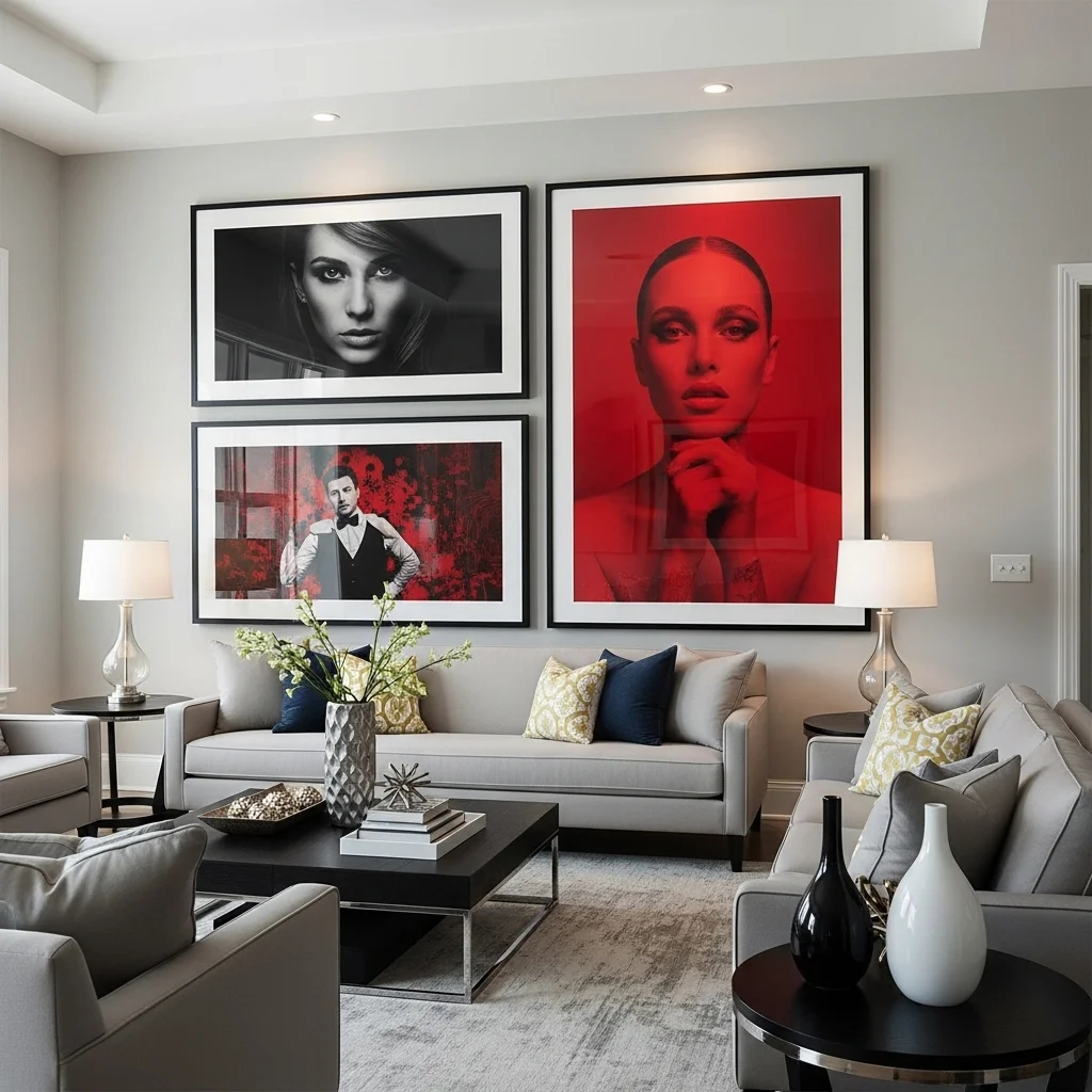  Use Oversized Frames for Impact