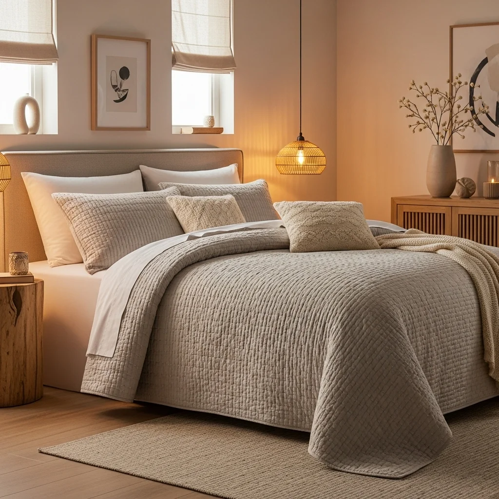 Use Quilted Bedspreads for Classic Warmth