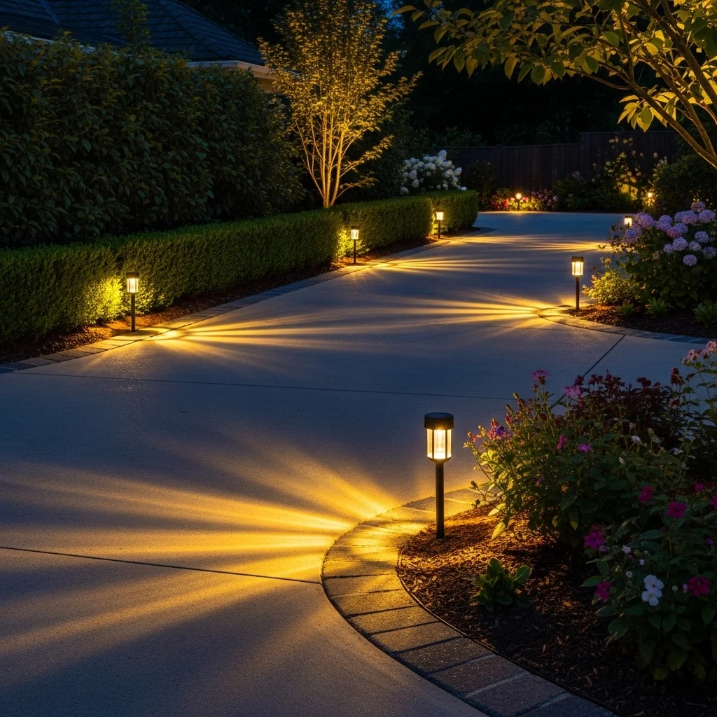 Use Solar Lights to Highlight the Path