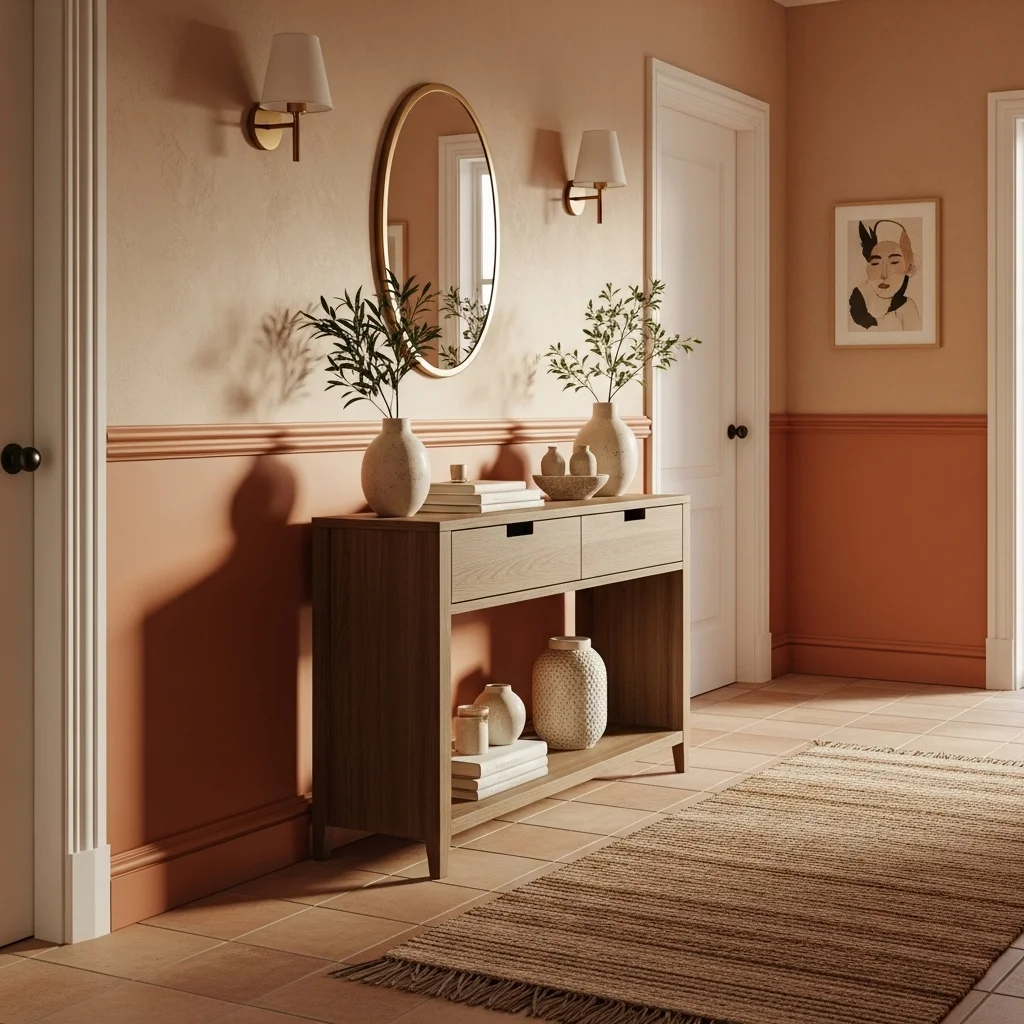 Use Terracotta Accent Trim or Baseboards