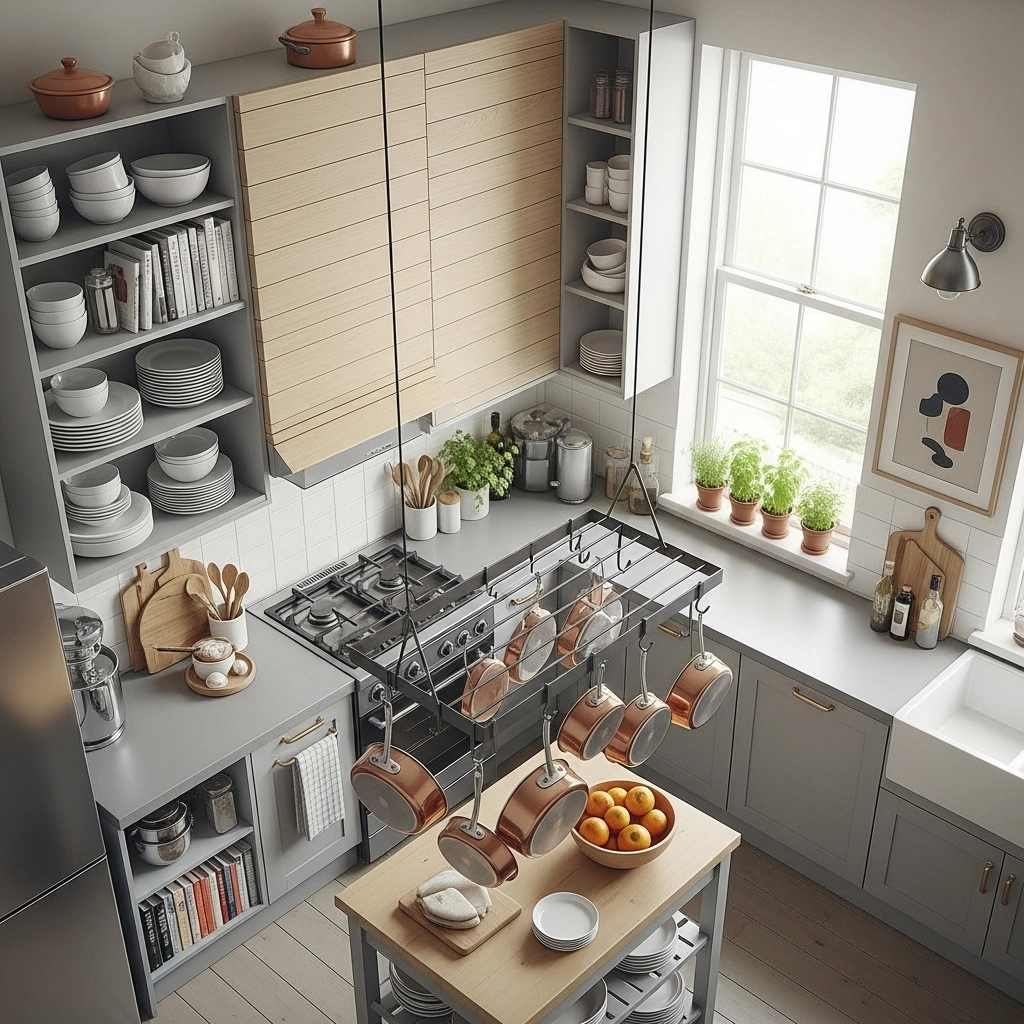 Use Vertical Storage to Draw the Eye Upward