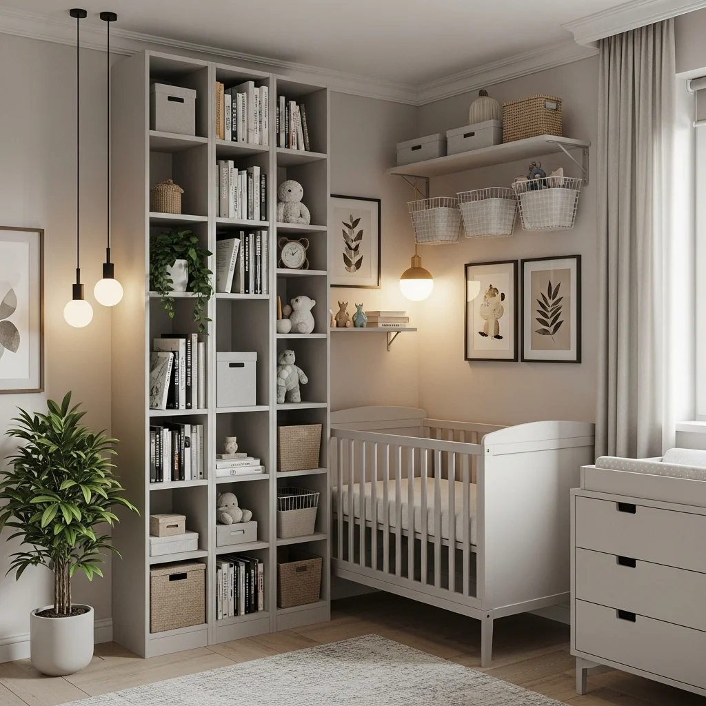 Use Vertical Storage to Save Floor Space