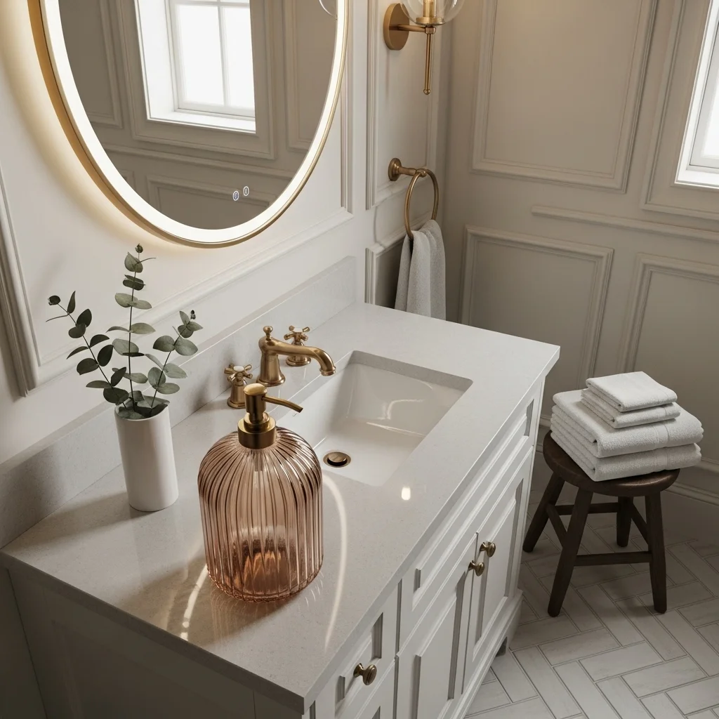 Use a Decorative Soap Dispenser