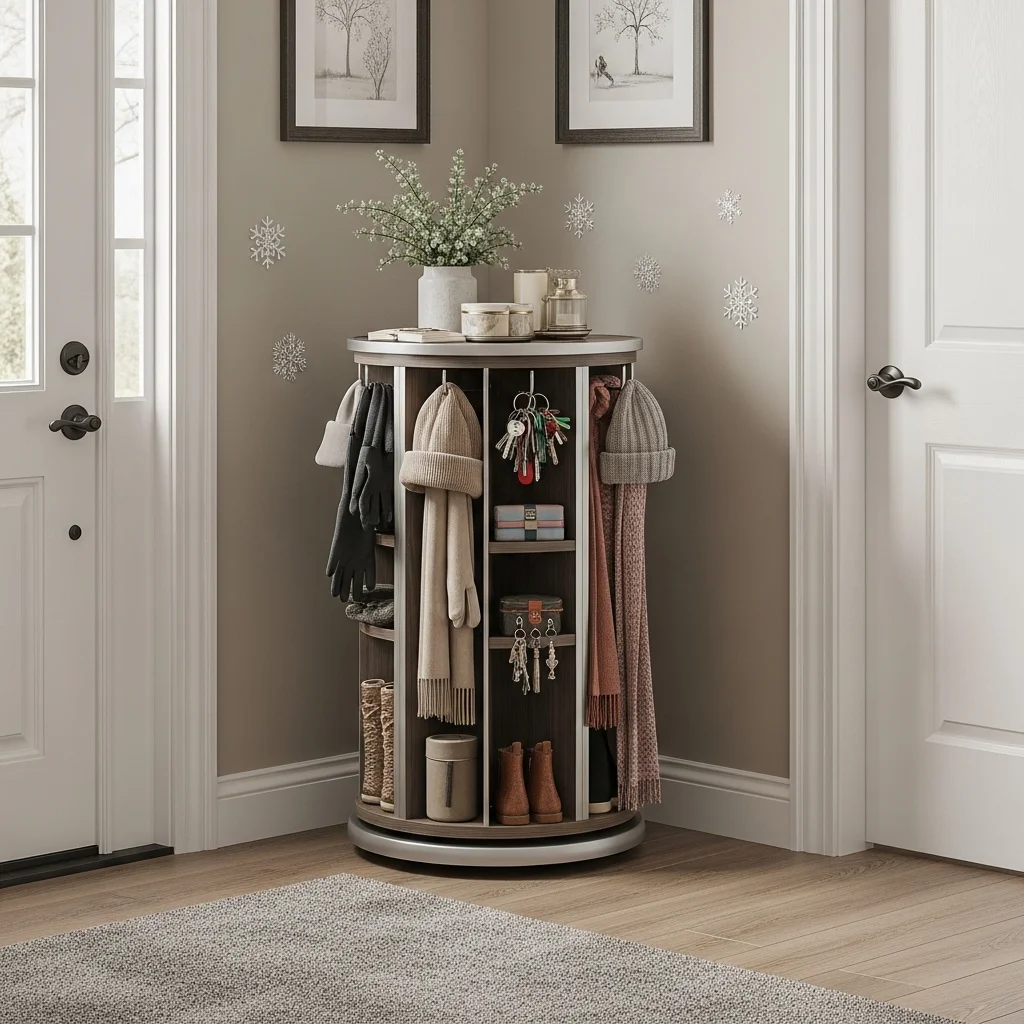 Use a Rotating Carousel Organizer