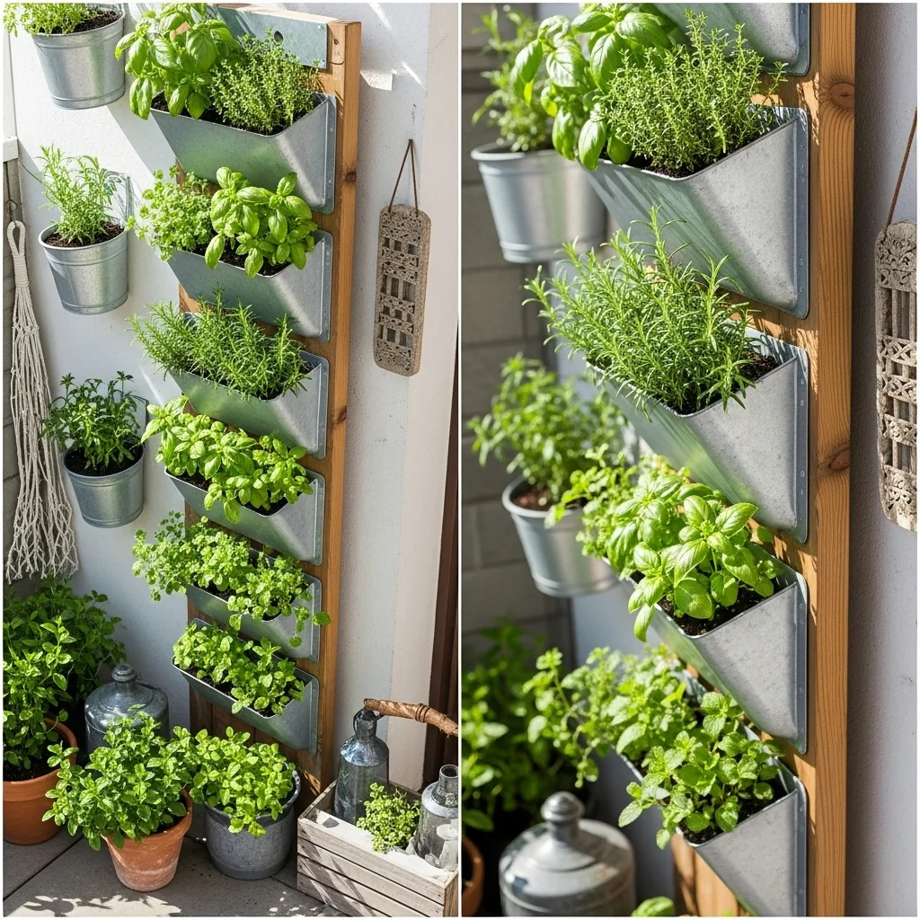 Vertical Herb Gardens