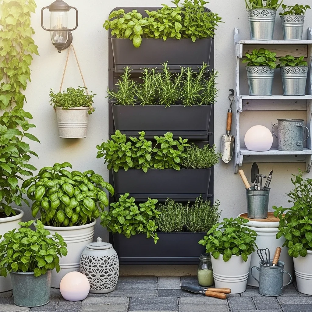 Vertical Herb Gardens