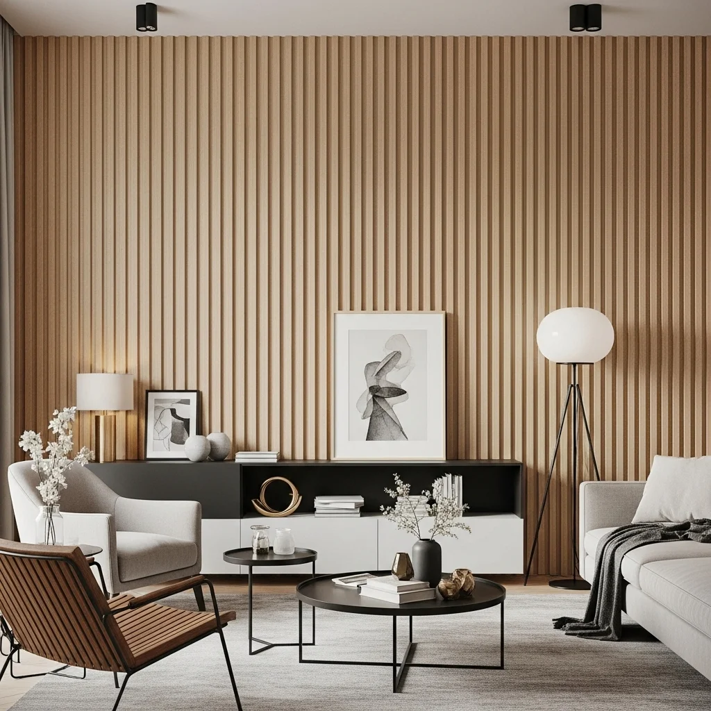  Vertical Wood Paneling for a Modern Twist