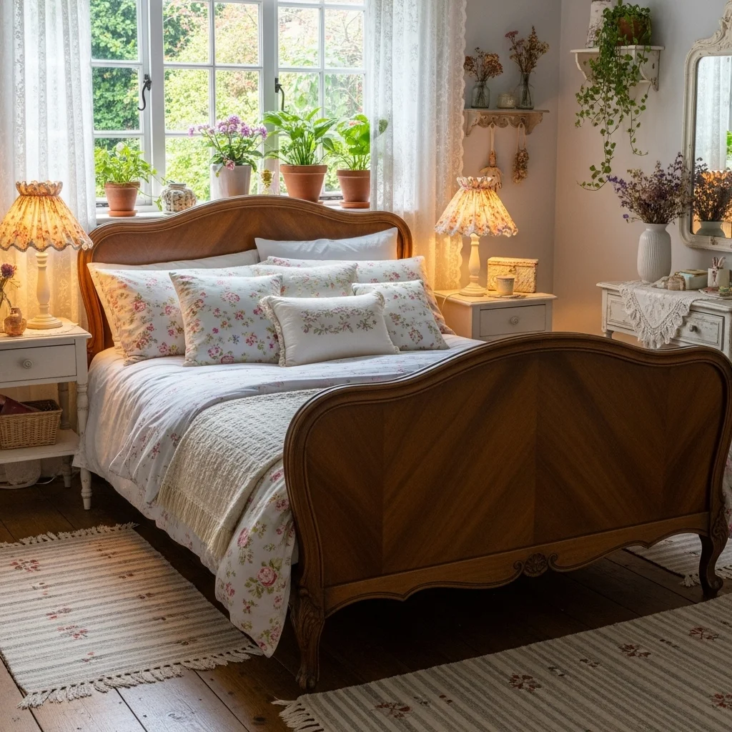  Vintage Floral Lampshades