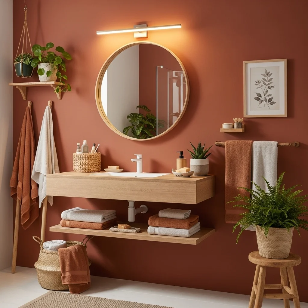  Warm Terracotta Earth Embrace