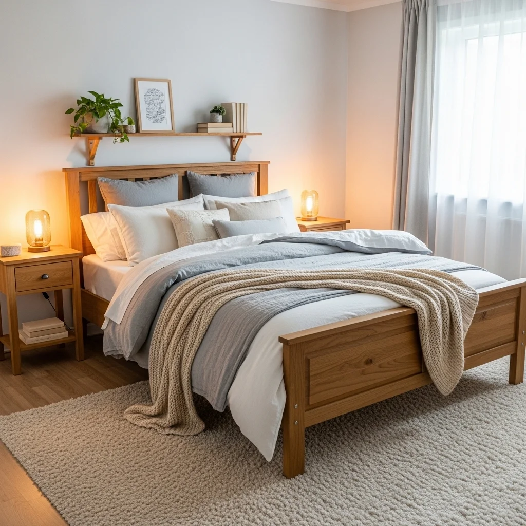 Warm Wooden Furniture and Accents