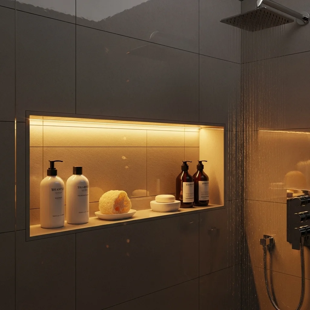  Waterproof Shower Niche Strip