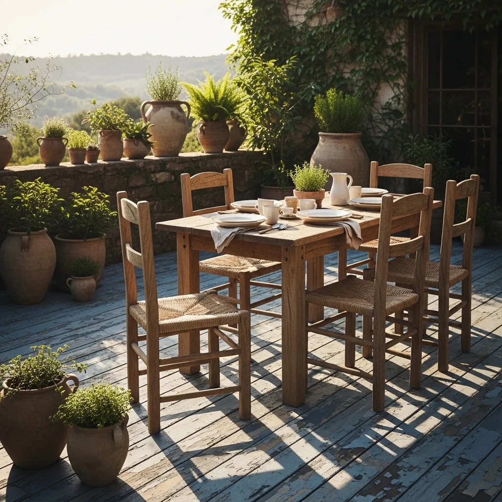 Weathered Wood Paint Effect for Rustic Charm