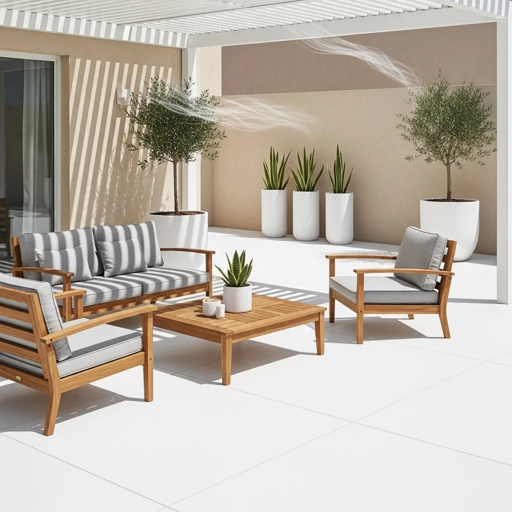 White Painted Floor for Bright, Clean Minimalism