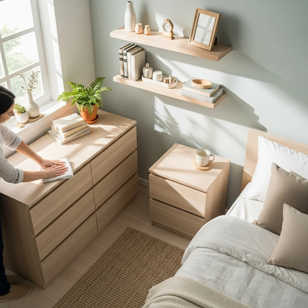  Wipe Down All Furniture and Surfaces