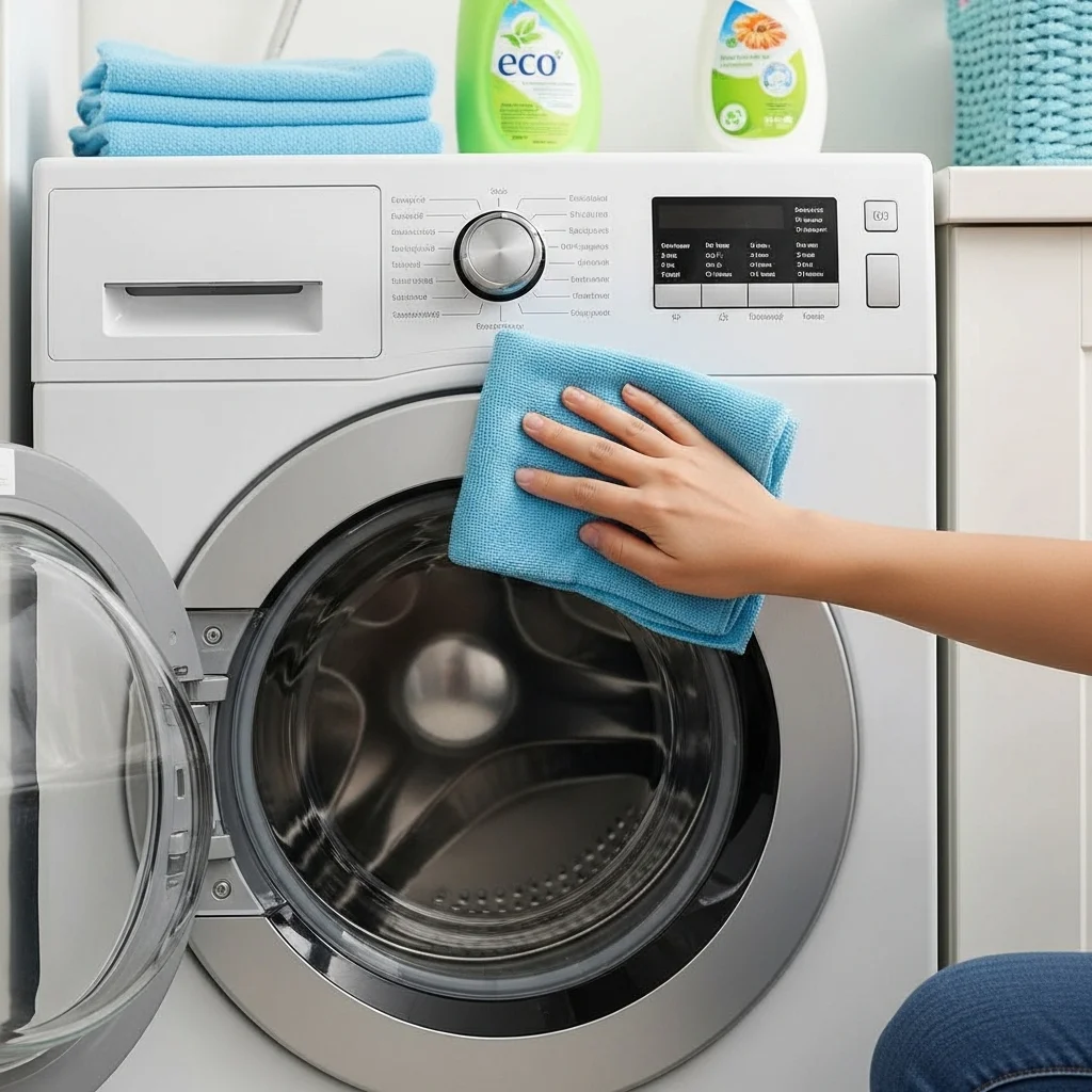  Wipe Down the Door and Exterior