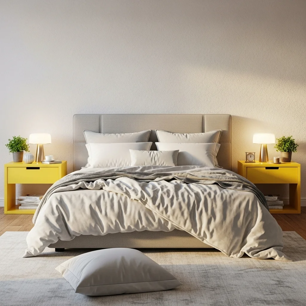 Yellow Bedside Tables