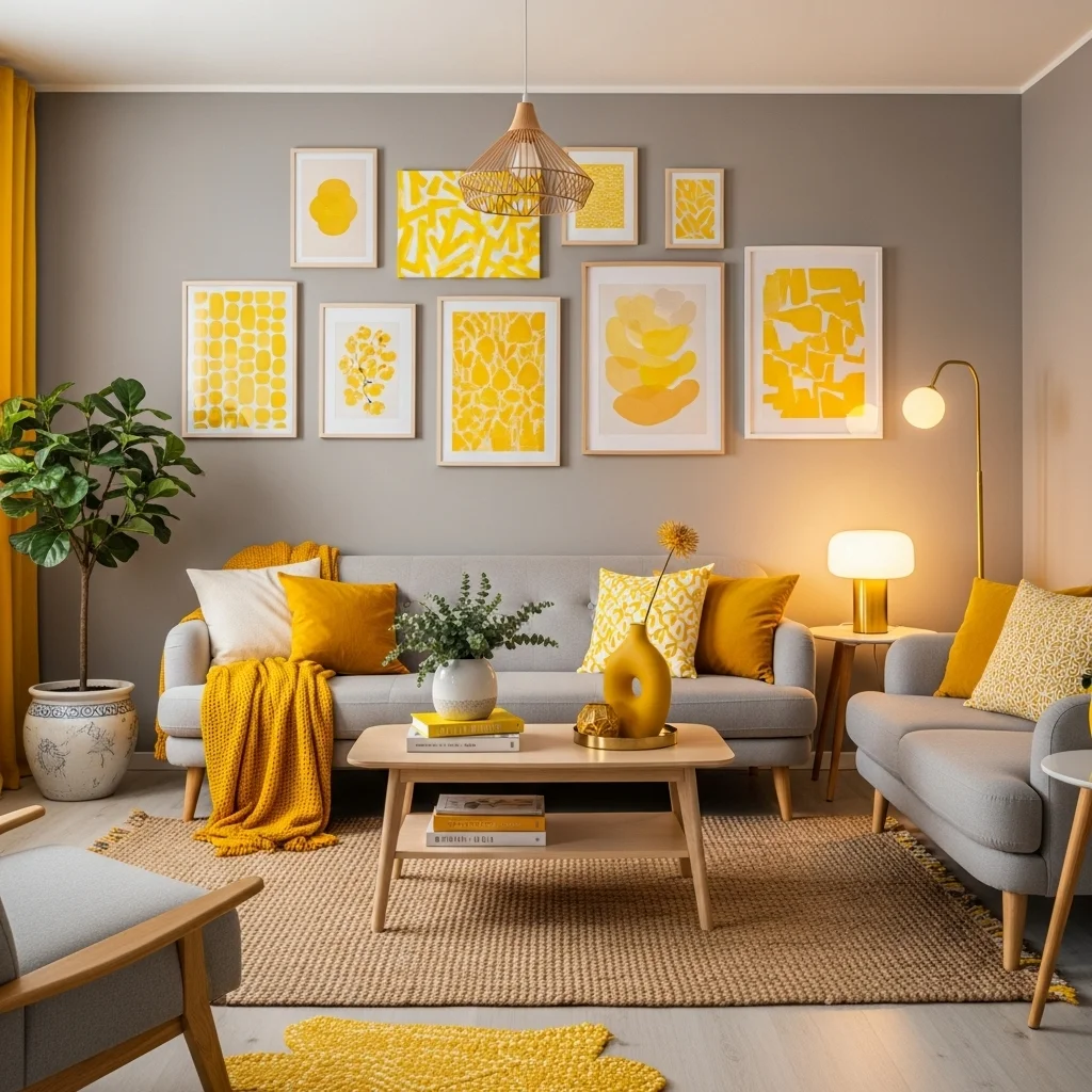 Yellow Wall Art
