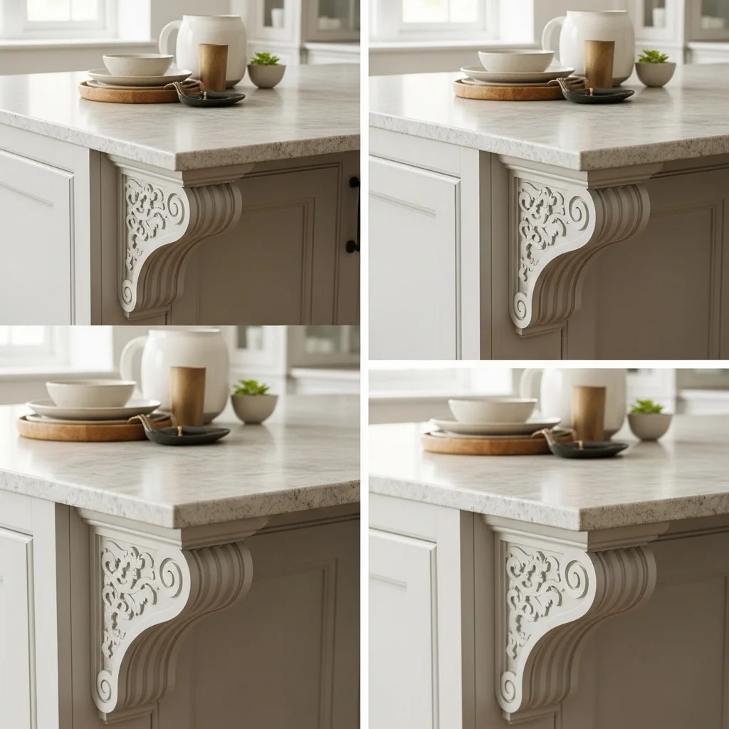 Add Decorative Corbels or Brackets