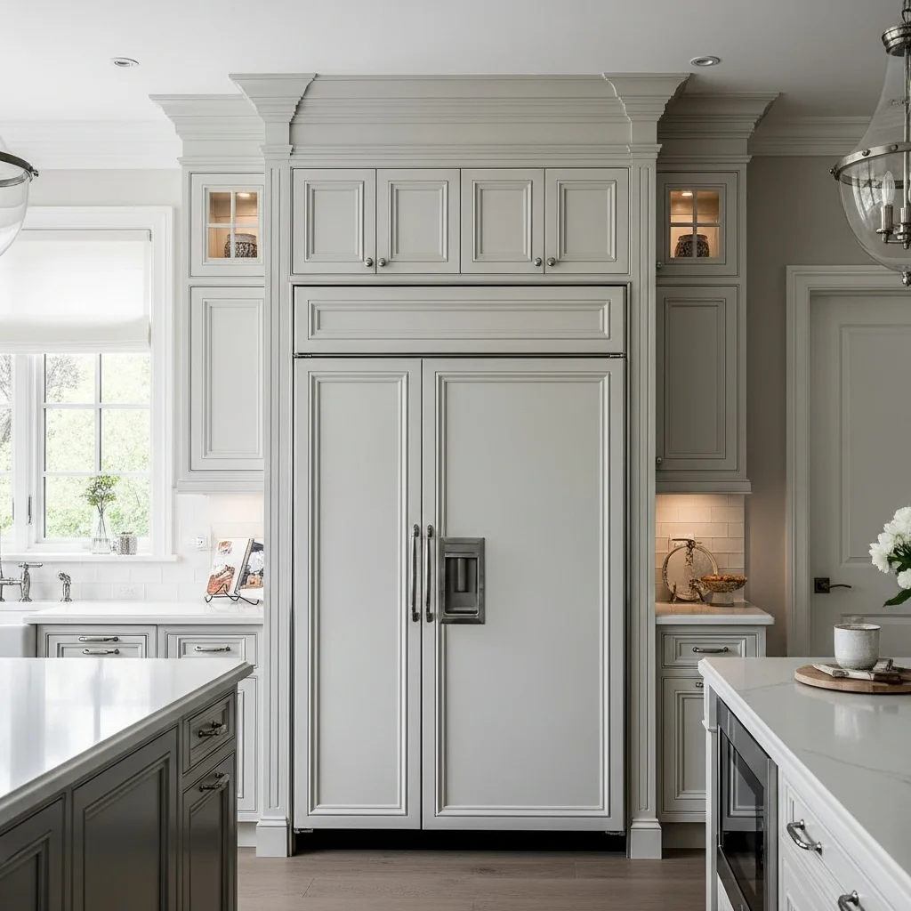 Add Decorative Trim for a Custom Built-In Look