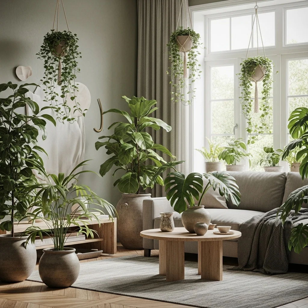  Add Greenery With Natural, Organic Shapes