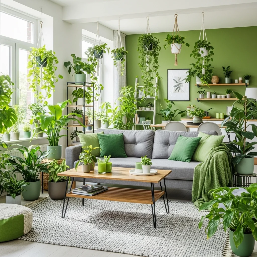 Add Greenery for Life and Color
