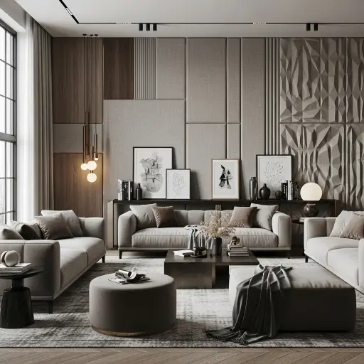 Add Textured Wall Panels